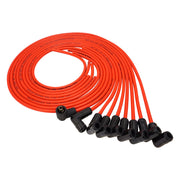 Proflow SuperMax Wire, Ignition Lead Kit, 8.5mm Spiral Core, Red, Ceramic 90 Deg Plug, Hei & Socket Cap, Universal, V8 with Separator Set - PFE-L85090RC PFE-L85090RC