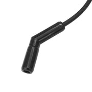 Proflow SuperMax Wire, Ignition Lead Kit, 8.5mm Spiral Core, Black, Ceramic 135 Deg Plug, Hei & Socket Cap, Universal, V8 with Separator Set - PFE-L85135BKC