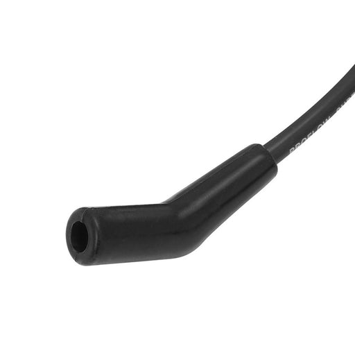 Proflow SuperMax Wire, Ignition Lead Kit, 8.5mm Spiral Core, Black, 135 Deg Plug, Hei & Socket Cap, Universal, V8 with Separator Set - PFE-L85135BK