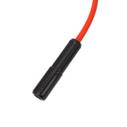 Proflow SuperMax Wire, Ignition Lead Kit, 8.5mm Spiral Core, Red, Ceramic Straight Plug, Hei & Socket Cap, Universal, V8 with Separator Set - PFE-L85180RC