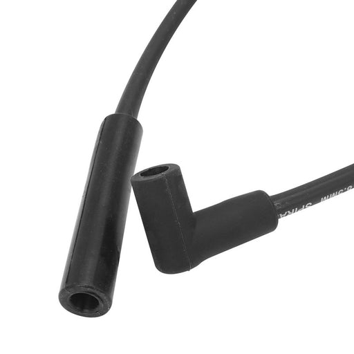 Proflow SuperMax Wire, Ignition Lead Kit, 8.5mm Spiral Core, Black, Dual Fit Straight & 90 Deg Plug, Hei & Socket Cap, Universal, V8 with Separators - PFE-L851890BK