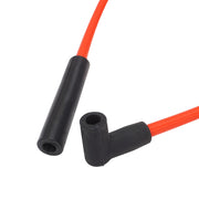 Proflow SuperMax Wire, Ignition Lead Kit, 8.5mm Spiral Core, Red, Dual Fit Straight & 90 Deg Plug, Hei & Socket Cap, Universal, V8 with Separators - PFE-L851890R