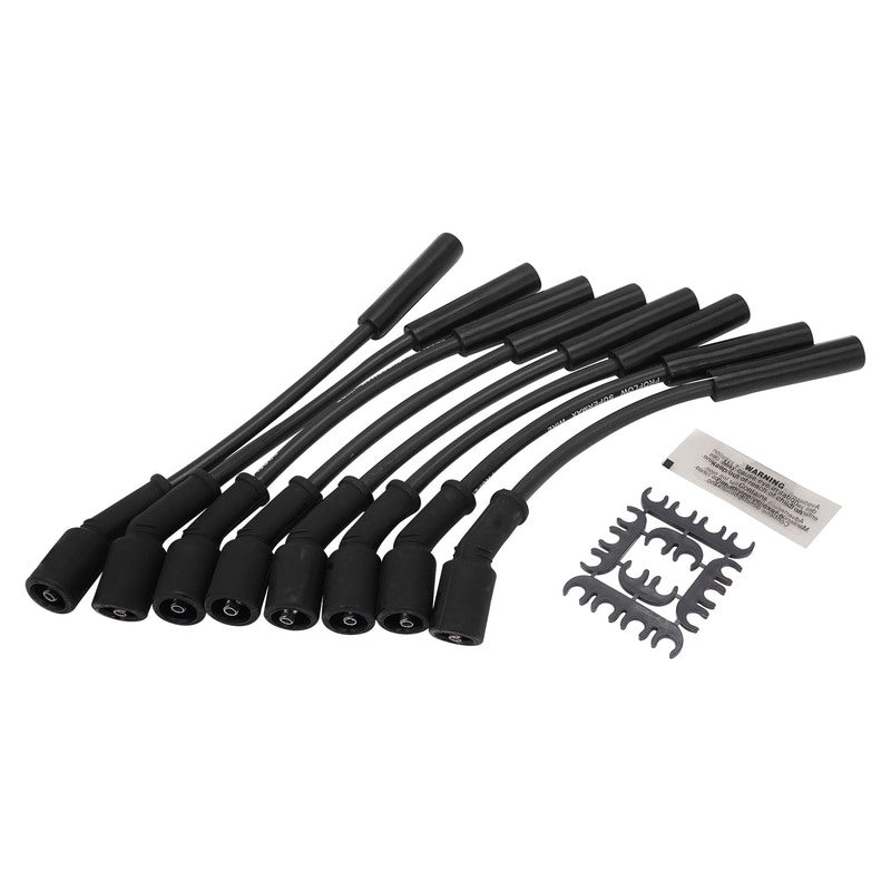 Proflow SuperMax Wire, Ignition Lead Kit, 8.5mm Spiral Core, Black, LS Chevrolet, Holden Commodore, Set - PFE-L85934BK PFE-L85934BK