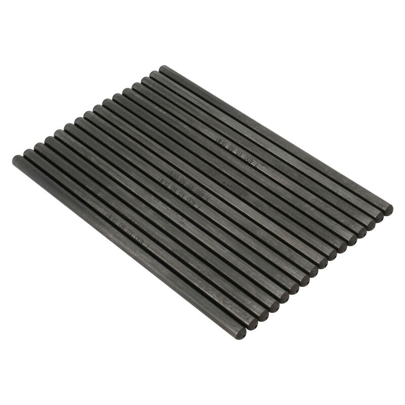 Proflow Pushrod, Universal 5/16 Chromoly, 7.400 in .080in Wall, One Piece Swaged Ends Heat Treated, Oem LS Length, Suitable For Guide Plates,Set Of 16 - PFE-PR5167400 PFE-PR5167400