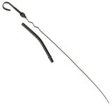 Proflow Engine Oil Dipstick with Tube Steel, Black, SB Chev V8 - PFE-R4957BK