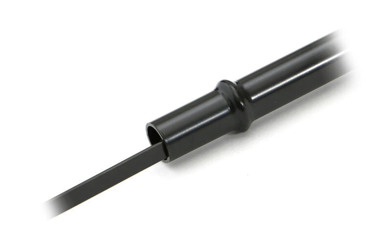 Proflow Engine Oil Dipstick with Tube Steel, Black, SB Chev V8 - PFE-R4957BK