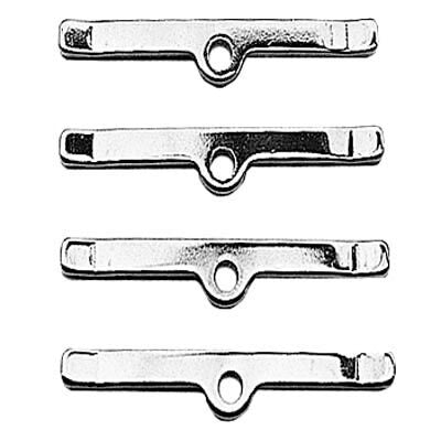 Proflow Valve Cover Spreader Bars Chrome Kit SB Chev 4-3/4 long - PFE-R4993 PFE-R4993