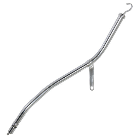 Proflow Transmission Dipstick, Steel, Chrome, TH400, Each - PFE-R4995 PFE-R4995