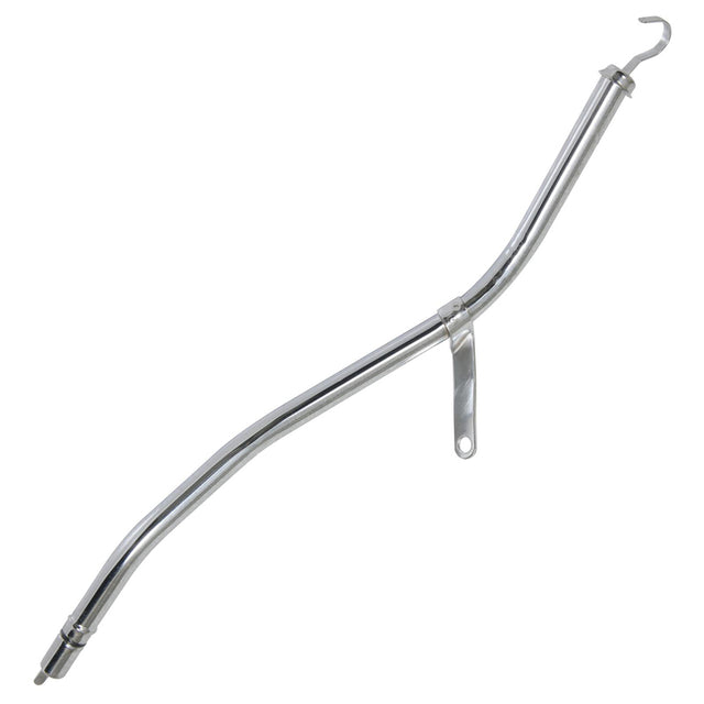 Proflow Transmission Dipstick, Steel, Chrome, TH400, Each - PFE-R4995 PFE-R4995