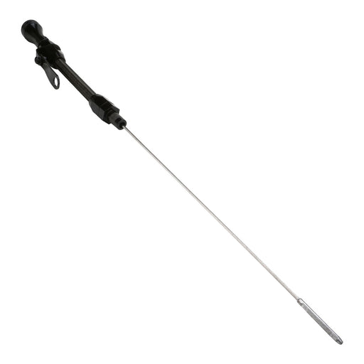 Proflow Dipstick with Tube, Engine, Braided Black Stainless Steel/Aluminium, For Chevrolet, Small Block, 1955-79, Each - PFE-R5002BK PFE-R5002BK