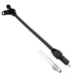 Proflow Transmission Dipstick, Black Braided Stainless Steel, Bellhousing Mount TH400, Case Fill, Each - PFE-R5005BK PFE-R5005BK