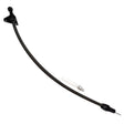 Proflow Transmission Dipstick, Braided Stainless Steel, Black, Black Handle, Firewall Mount, For Chrysler, A-904, Each - PFE-R5108BK PFE-R5108BK