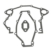 Proflow Timing Cover Kit Aluminium, Holden V8 All 253/308 And 304 EFI, Cast Aluminium, Black - PFE-R6308-BK