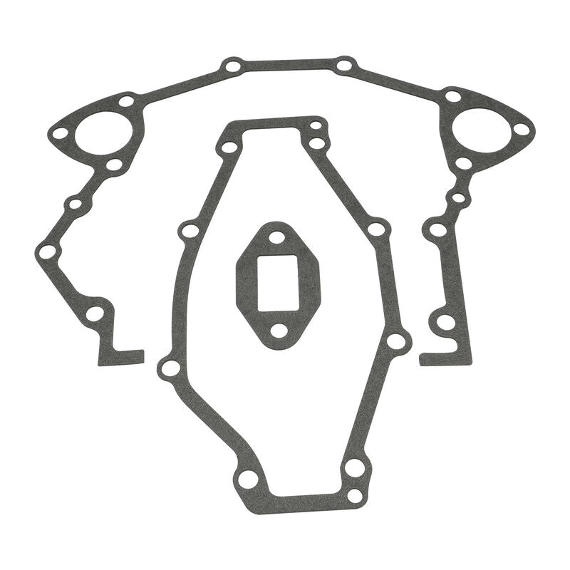 Proflow Timing Cover Kit Aluminium, Holden V8 All 253/308 And 304 EFI, Cast Aluminium, Black - PFE-R6308-BK