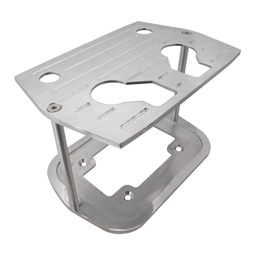 Proflow Battery Hold-Down, Aluminum, Polished, Optima 34/78 or 34 Series - PFE-R6323 PFE-R6323