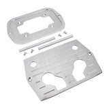 Proflow Battery Hold-Down, Aluminum, Polished, Optima 34/78 or 34 Series - PFE-R6323