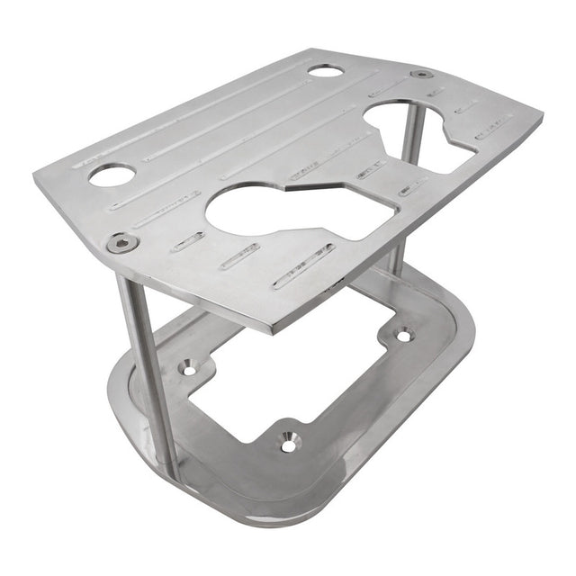 Proflow Battery Hold-Down, Aluminum, Polished, Optima 34/78 or 34 Series - PFE-R6323 PFE-R6323