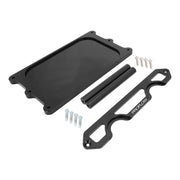 Proflow Battery Hold-Down, Optima 34/78 or 34 Series, Billet Aluminium, All Black Finish - PFE-R6329BK