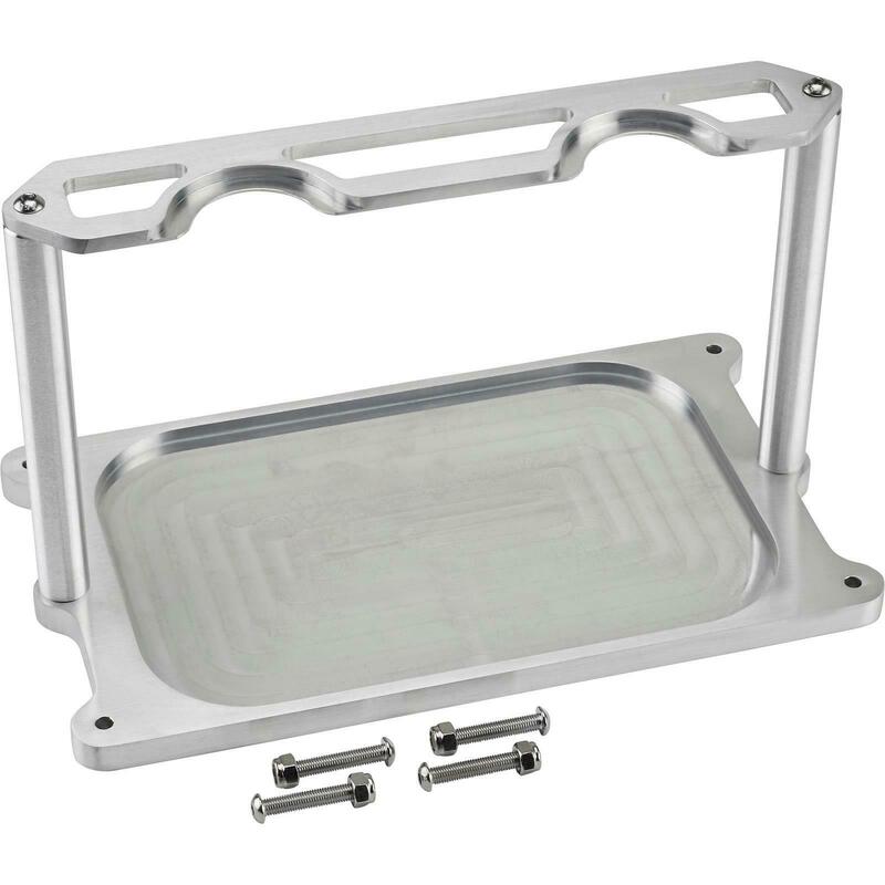 Proflow Battery Hold-Down, Optima 34/78 or 34 Series, Billet Aluminium, Polished - PFE-R6329 PFE-R6329