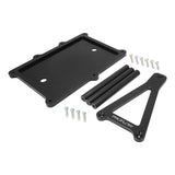 Proflow Universal Deluxe Battery Mount Hold Down, Universal & XS Power, Billet Aluminium, Black - PFE-R6331BK