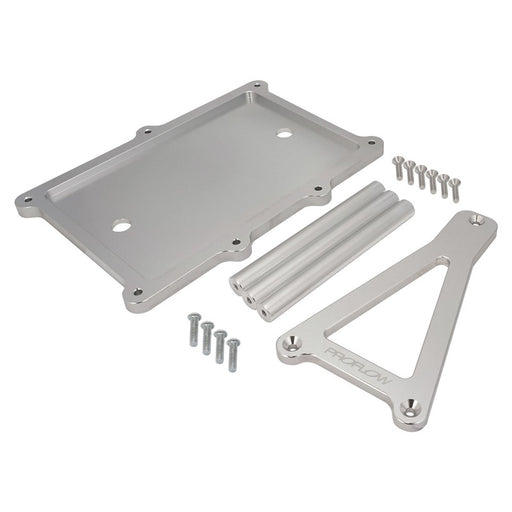 Proflow Universal Deluxe Battery Mount Hold Down, XS Power, Billet Aluminium, Machined / Anodised Finish - PFE-R6331M