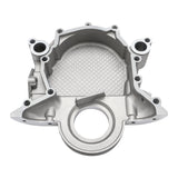 Proflow Timing Cover, 1-piece, Aluminium, Natural, For Ford, Early Style 289,302, 351W, Front Entry Seal, Each - PFE-R6643