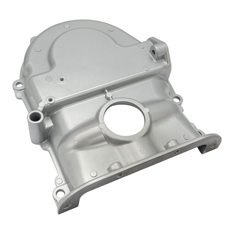 Proflow Timing Cover, 1-Piece, Aluminium, Natural, For BB Ford, FE 390/427/428, Each - PFE-R6647 PFE-R6647