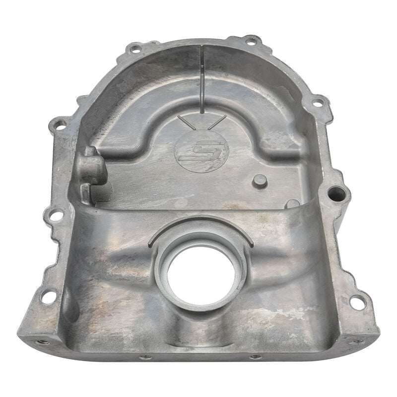 Proflow Timing Cover, 1-Piece, Aluminium, Natural, For BB Ford, FE 390/427/428, Each - PFE-R6647