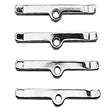 Proflow Valve Cover Spreader Bars Chrome Kit, Set of 4 - PFE-R7407 PFE-R7407
