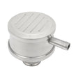 Proflow Breather Cap, Push-In with Tube Ball-Milled ,Polished Aluminum - PFE-R8496 PFE-R8496