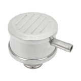 Proflow Breather Cap, Push-In with Tube Ball-Milled ,Polished Aluminum - PFE-R8496 PFE-R8496