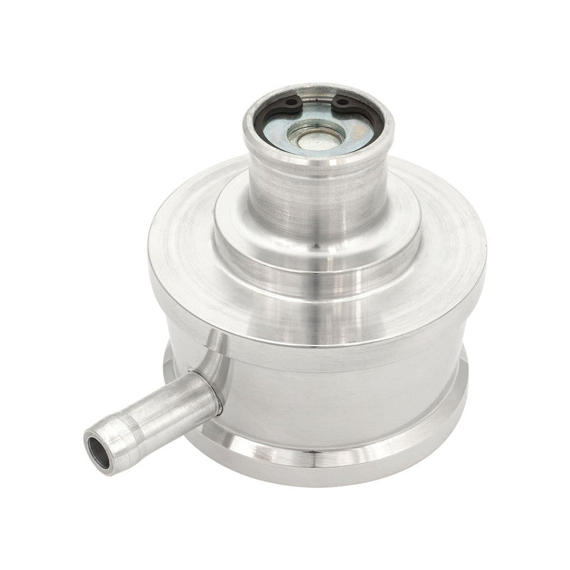 Proflow Breather Cap, Push-In with Tube Ball-Milled ,Polished Aluminum - PFE-R8496