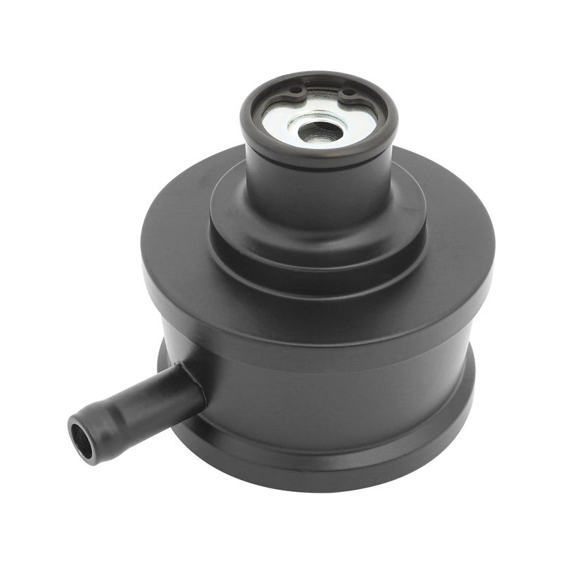 Proflow Breather Cap, Push-In with Tube Smooth,Black Aluminum - PFE-R8497BK