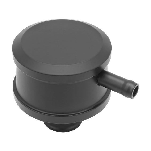 Proflow Breather Cap, Push-In with Tube Smooth,Black Aluminum - PFE-R8497BK PFE-R8497BK