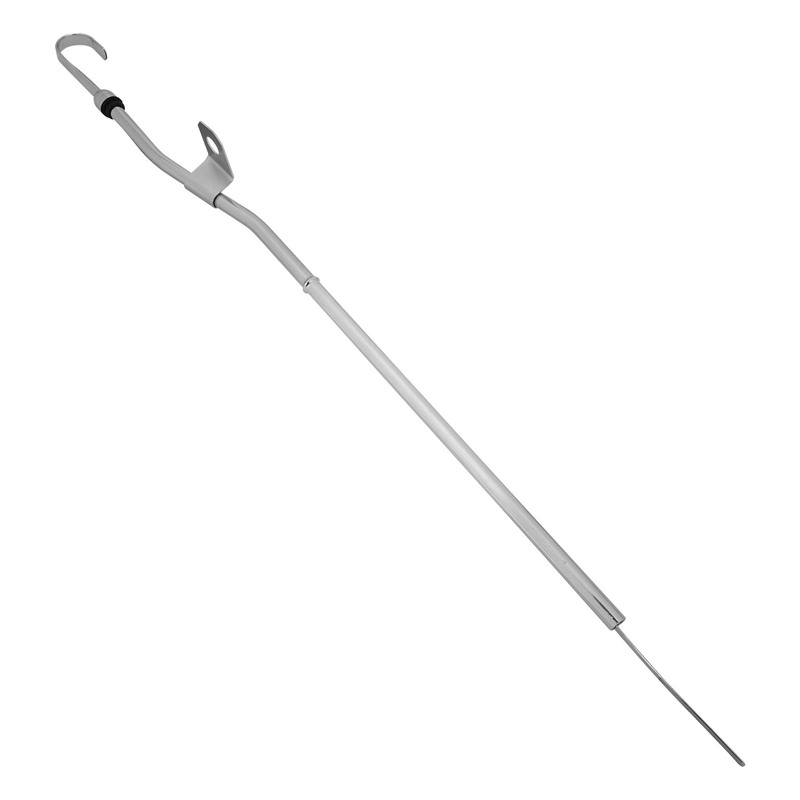 Proflow Engine Oil Dipstick with Tube, To Pan, Steel, Chrome, Cleveland 302c, 351c, New Correct Fit, Each - PFE-R9223 PFE-R9223