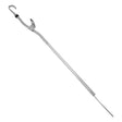 Proflow Engine Oil Dipstick with Tube, To Pan, Steel, Chrome, Cleveland 302c, 351c, New Correct Fit, Each - PFE-R9223 PFE-R9223