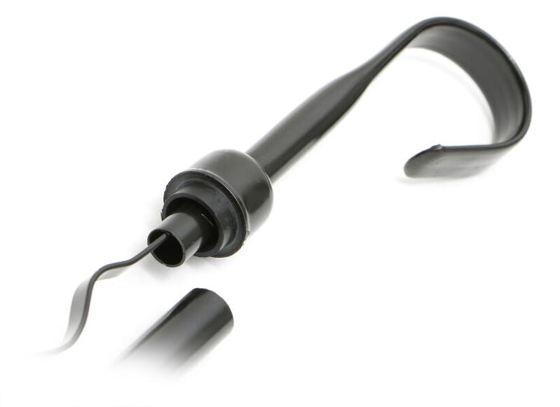 Proflow Dipstick with Tube, Engine Oil, Steel, Black, Crysler, Mopar, B Block, Each - PFE-R9225BK