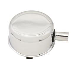 Proflow Push-In Breather Steel Chrome 2-3/4 in. Diameter with 1 inch Neck wuth Breather Tube - PFE-R9241 PFE-R9241