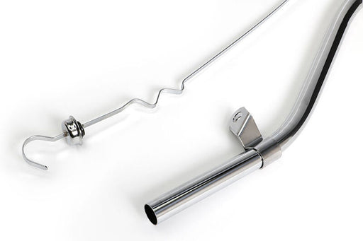 Proflow Transmission Dipstick, Steel, Chrome, For Ford C6, 20.25 in. Length, Each - PFE-R9424