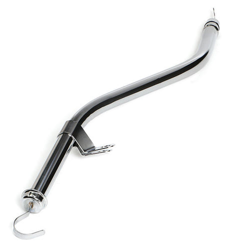 Proflow Transmission Dipstick, Steel, Chrome, For Ford C6, 20.25 in. Length, Each - PFE-R9424 PFE-R9424