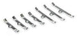 Proflow Valve Cover Spreader Bars Chrome Kit, BB Chev , Set - PFE-R9640 PFE-R9640
