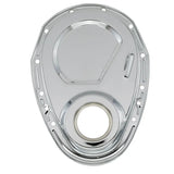 Proflow Timing Chain Cover Kit, SB For Chevrolet with Seal / Gaskets / Hardware (Chrome Steel) - PFE-TC7122KIT