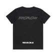 Proflow Logo T-Shirt, Cotton, Black, Youth - PFE-TSHIRT-Y PFE-TSHIRT-Y