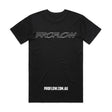 Proflow Logo T-Shirt, Cotton, Black, Men's Small, Each - PFE-TSHIRT2-S PFE-TSHIRT2-S