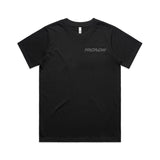 Proflow Logo T-Shirt, Cotton, Black, Women's X-Large Each - PFE-TSHIRT2-WXL
