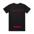 Proflow Pink Logo T-Shirt, Cotton, Men's 2XL, Each - PFE-TSHIRT2-XXL-P PFE-TSHIRT2-XXL-P