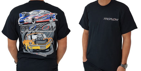 Proflow T-Shirt, Black, Cotton, Men's - PFE-TSHIRT PFE-TSHIRT