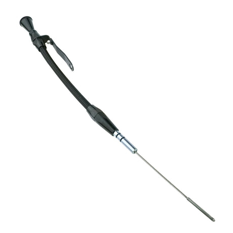 Proflow Engine Dipstick, Braided Stainless Steel Black, Billet Handle, SB For Ford Falcon 289 302W - PFE-XED-5010 PFE-XED-5010