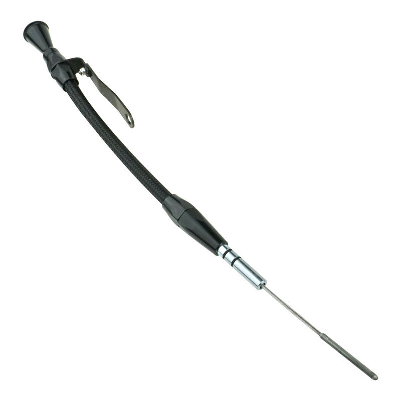 Proflow Engine Dipstick, Braided Stainless Steel Black, Billet Handle, For Holden V8 69 on, 253 308, - PFE-XED-5024 PFE-XED-5024