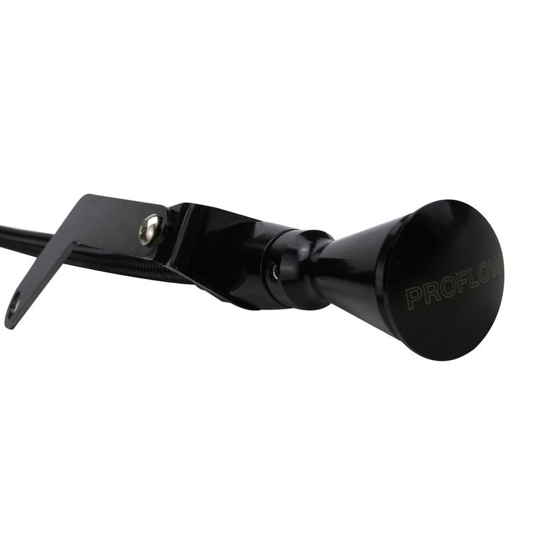 Proflow Billet Engine Dipstick, Braided, For Holden V8 Commodore VN Engine, Black Anodised - PFE-XED-5028